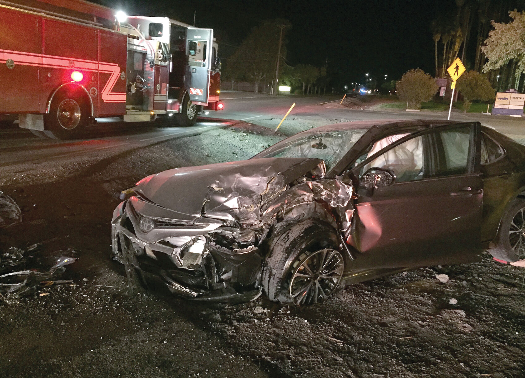 Two injured in head-on crash
